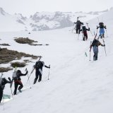 Les Trophées du Muveran lors de la 77e édition de la course d'alpinisme, le 23 mars 2024.